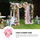 thumbnail image 2 of KAKOWELY pieza de enredadera de flores artificiales colgantes, flores falsas, decoraciones para bodas, 2 of 5