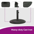 thumbnail image 5 of vidaXL Umbrella Base Green 17.7"x17.7"x11.8" Cast Iron, 5 of 7