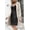 Beige, variant on Women's Faux Suede Leather Long Belted Trench Coat Lightweight Windbreaker for Spring Fall Winter