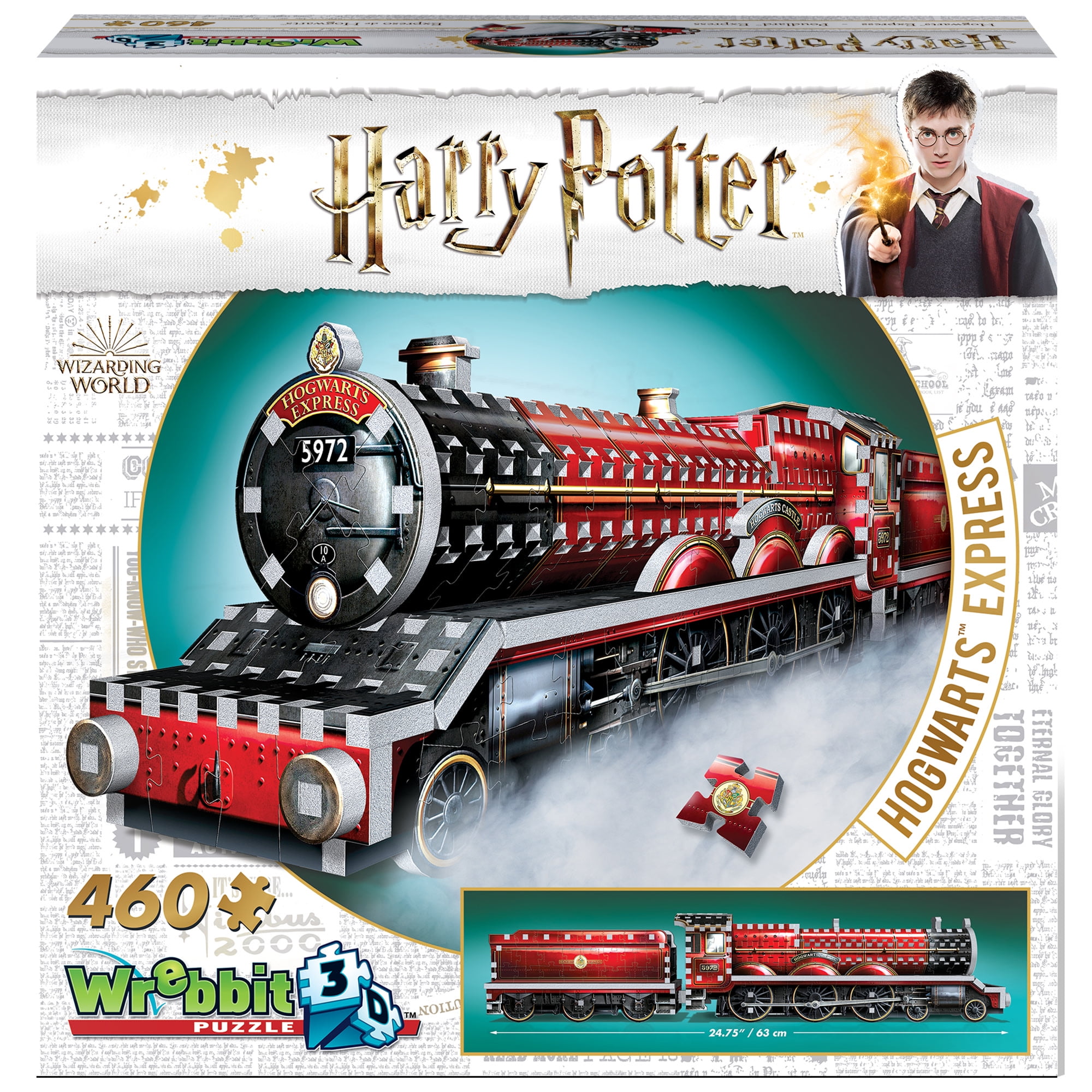 Harry Potter Hogwarts Express Wrebbit 3d Puzzle 460 Pcs Complete Cond for sale online 
