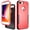 Red, variant on iPhone SE 2022 Case, iPhone SE 2020 Case, iPhone 8/7 Case, Rugged Hybrid TPU PC Military Grade Protection Shockproof Back Cover Case for Apple iPhone SE 2nd/3rd Gen/ iPhone 8/7 - Skyblue