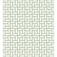 thumbnail image 3 of Green Duvet Cover Set, Maze Shaped Squares Rectangulars Geometrical Lines Modern Image Print, Decorative 3 Piece Bedding Set with 2 Pillow Shams, King Size, Pistachio Green White, by Ambesonne, 3 of 3