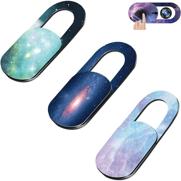 Webcam Cover, Laptop Camera Cover Slide Cute, [3 PCS] Macbook Air/Pro Web Camera Cover Slide for MAC iMAC, PC, iPad, Video Front, iPhone mini Camera Lens Privacy Cover Protect Your Security