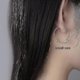 thumbnail image 3 of Pendientes de aro grandes y redondos yuxing oro de 18 quilates 925, 3 of 4