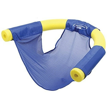 noodle sling pool chair seat swimways floating water mesh floats walmart