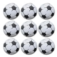 thumbnail image 1 of KAKOWELY 10 pelotas de playa inflables de fútbol para niños, divertidas pelotas de piscina para jugar al agua en verano, 1 of 4