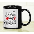 thumbnail image 6 of Printtoo PersonalizedPhotoCollage CoffeeMugI Love My Grandma Custom Picture Ceramic CupDishwasher & Microwave Safe- 11 Oz -Black, 6 of 6