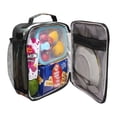 thumbnail image 4 of Square Lunch Bag 10.5*3.5*9.5 Inches Cooler Bag Lunch Bag Insulation Portable Durable Fashion Beautiful Cyberpunk Women, 4 of 6