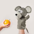 thumbnail image 3 of KAKOWELY Marionetas de mano de peluche de animales Marionetas de mano de estilo animal Juguete de peluche de estilo animal, 3 of 4