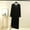 Black, variant on 2026 Women Cotton Long Nightgowns Long Sleeve Nightshirts V Neck Full Length Sleep Shirts Soft Comfy Sleepwear
