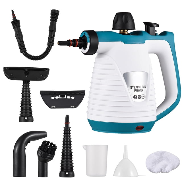 Limpiador de vapor de 1050 W, lavadora a presión de vapor portátil para cocina y baño
