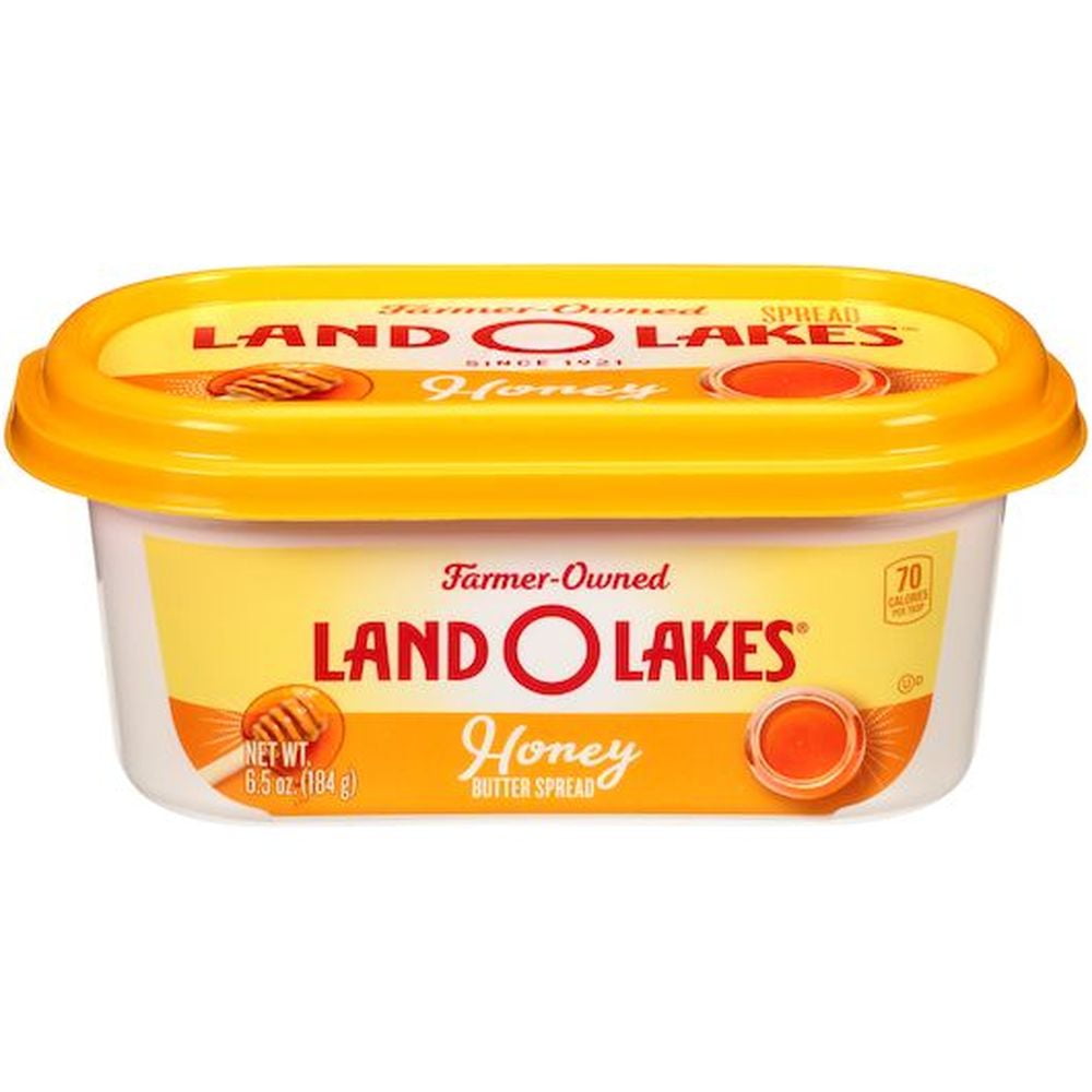 Land O Lakes Honey Butter Spread, 6.5 Ounce -- 12 per Case.