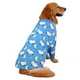 thumbnail image 4 of HDE Dog Pajamas One Piece Jumpsuit Lightweight Dog PJs Shirt for S-3XL Dogs Counting Sheep XL, 4 of 7