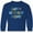 Royal Blue, variant on Inktastic Happy Birthday Mom Long Sleeve Youth T-Shirt
