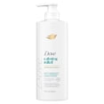 thumbnail image 3 of (4 pack) Dove Damage Therapy Derma 2in1 Shampoo & Conditioner for Flaky Scalp Calming Relief with Pyrithione Zinc and Aloe Vera, 18 Fl Oz, 3 of 13