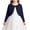 Blue, variant on Girls Clothes Long Sleeve Cardigan Lightweight Button Bobble Ribbed Knit Sweater Fall Cover up Cropped Tops for 2-14 Years