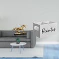 thumbnail image 2 of Figura de caballo en miniatura, escultura coleccionable de resina, estatua de animal, soporte de madera para control remoto, ideal para la decoración, 2 of 8