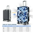 thumbnail image 6 of Haiem Evil Eye Luggage Cover Printed Suitcase Covers for Luggage Elastic Washable Suitcase Protector Fits 18-32 Inch Luggage-Medium, 6 of 9