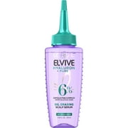 LOreal Paris Elvive Hyaluron Pure Shampoo, Conditioner, and Serum Set for Oily Hair, 13.5 fl oz