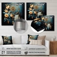 thumbnail image 4 of Designart "Gilded Dreams Gold Dream Catcher I" Landscapes Metal Wall Decor, 4 of 5