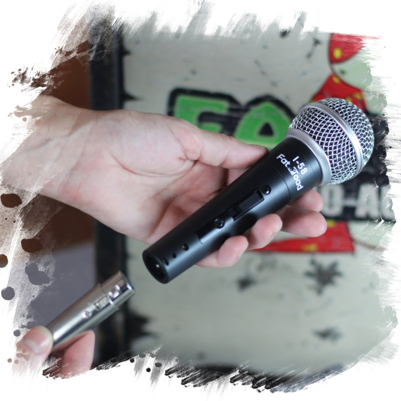 DJ 6 Pack 3Pin Wire Unidirectional for Studio Recording Live Stage