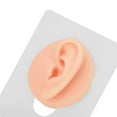 thumbnail image 4 of Exhibición de parte del cuerpo del modelo de oreja de silicona para práctica de perforación y exhibición de joyas Color de piel claro, 4 of 7