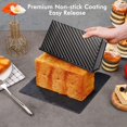 thumbnail image 4 of Loaf Pan 2 Pack, Non-Stick Bread Pan with Lid Carbon Steel Bread Toast Box Mold with Cover for Bakeware Bread, 4 of 6