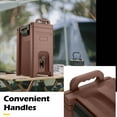 thumbnail image 6 of Costway 3 PCS Insulated Beverage Server/Dispenser 5 Gallon Hot & Cold Drinks with Handles Coffee, 6 of 9