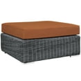 thumbnail image 3 of Modway Summon Outdoor Patio Sunbrella? Square Ottoman in Canvas Tuscan, 3 of 4