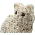 thumbnail image 3 of StyleSack Luxury Hand-Embellished Cat Rhinestone Evening Clutch - 3D Crystal Animal Purse with Detachable Chain | Party/Wedding/Gala Accessory, 3 of 6