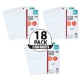 thumbnail image 2 of (25 pack) Pen+Gear Wide Rule Filler Paper, 8"x10.5, 150 Sheets Each (18 Pack), New, 2 of 5