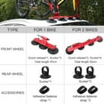 thumbnail image 4 of Bike Suction Roof Rack for Car Roof Sucker Quick Release Aluminum Alloy Bike Carrier Rack for 1 Bike, 4 of 7