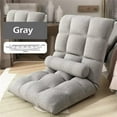 thumbnail image 2 of Chaise de Sol Réglable à 5 Positions avec Dossier, Fauteuil de Jeu Pliable et Rembourré pour le Jeu, le Sommeil, Chaise Longue Intérieure, 2 of 5