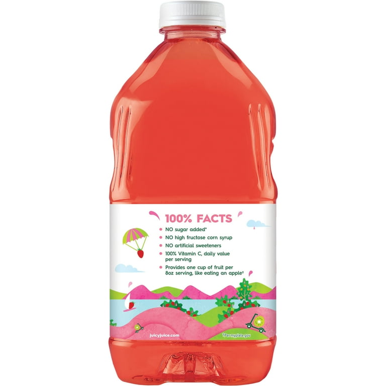 Juicy Juice Kiwi Strawberry 100% Juice Drink, 64 fl oz Bottle