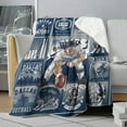 thumbnail image 2 of Dallas City Football Team Color Fleece Throw Blanket Gifts for Men Women, Throw Blanket 60x50 Inches, Lightweight Warm Dallas Football Fleece Blanket for Sofa Bed Couch Living Room Chair, 2 of 6