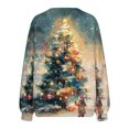 thumbnail image 5 of Aimik Hanes Christmas Shirts for Women Casual Pullover Tops Fashion Print Long Sleeve Crew Neck Basic Tee Shirts Fall Loose Light Weight Sweatshirts-Multicolor M, 5 of 5