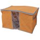 thumbnail image 1 of Manta de hogar, almohadas, colchas, ropa, ropa de cama, bolsa de almacenamiento con cierre, organizador, contenedor, naranja 58 x 35 x 40 cm, 1 of 4