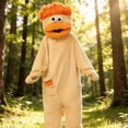 thumbnail image 3 of Kintue Snugglegoofs Monster Onesie, Funny Halloween Pajamas for Adults, Ultra Soft Plush Loungewear, Matching Family Outfits for Couples, 3 of 9