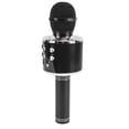 thumbnail image 4 of Wireless Bluetooth Karaoke Mic Multifunction HiFi Speaker Portable Wireless Capacitor Microphone with LED Light Black, 4 of 14