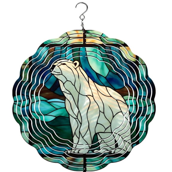 Polar Bear Wind Spinner