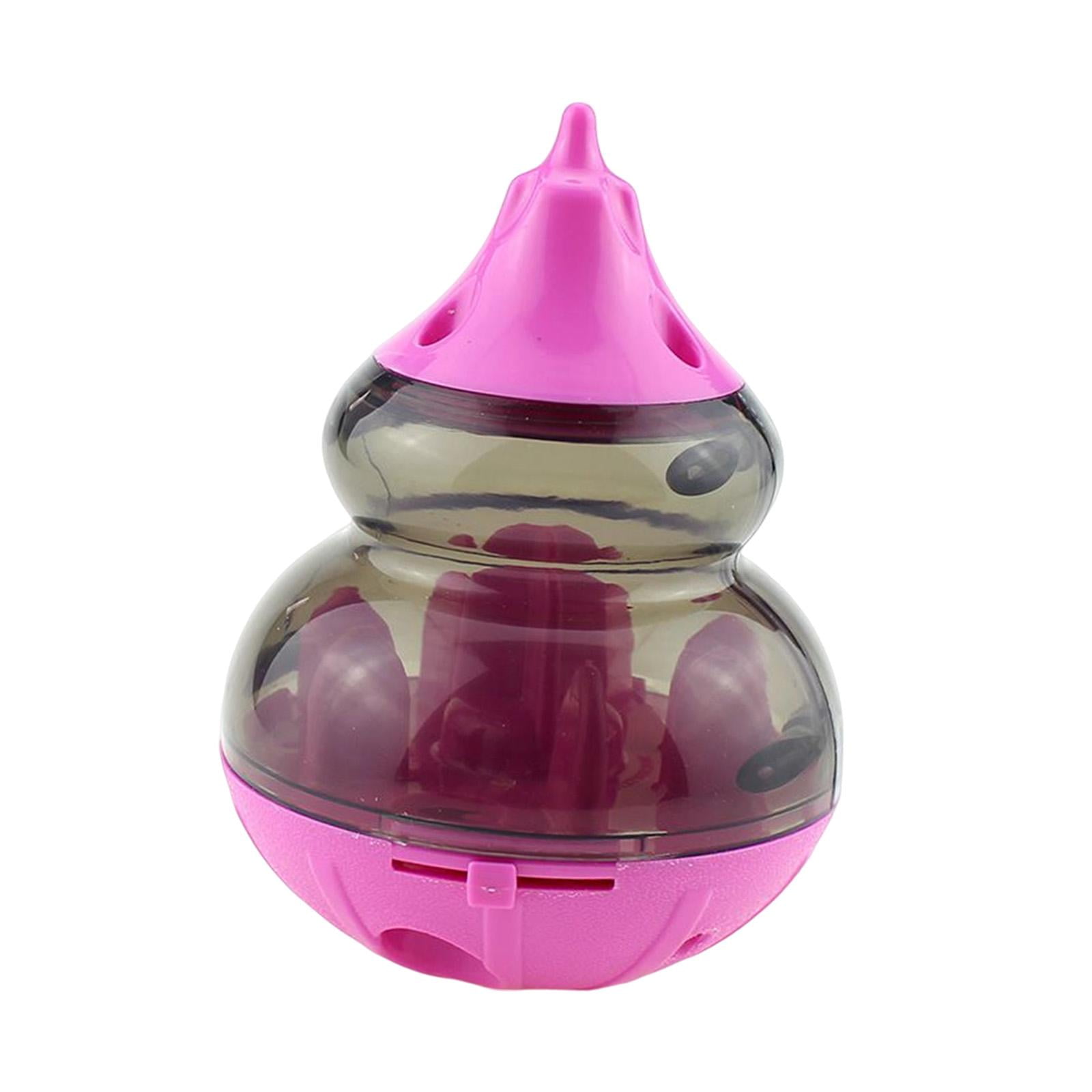 treat Toy Tumbler Ball, Pets Tumbler Leaking Food Toy Dog Puzzle Toy, Food Puzzles Ball for Dogs treat Ball for Slow Eating Pets Red