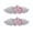 Pink, variant on 2pcs Lovely Pentagrams Star Wing Hair Clip Sweet Hairpins Fashion Hair Side Clip Hair Accessory for Kids Teens Girls