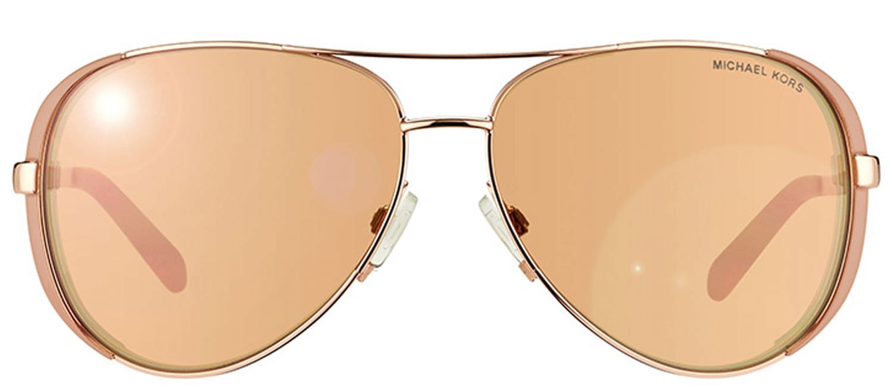 Women's Chelsea MK5004-1017R1-59 Rose Gold Aviator Sunglasses - image 2 of 3