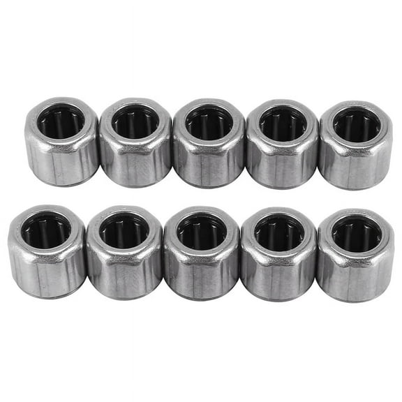 10Pcs Needle Bearing HF081412 Outer Ring Octagon One-Way Needle Roller Bearing 8X14X12mm ,0k307