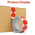 thumbnail image 1 of Red Dot Labels, 1 Inch Circle, Natural Paper, Self-Adhesive Stickers, 1000 per Roll, 1 of 8