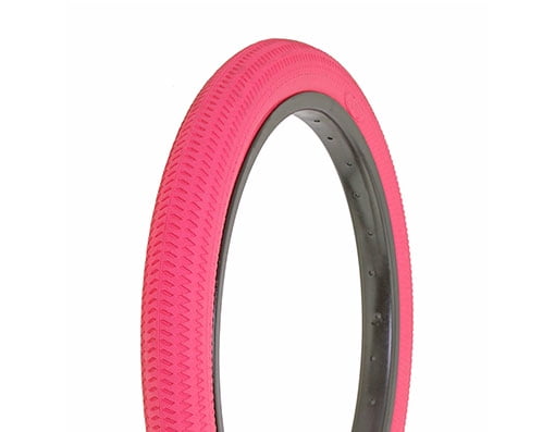 2x Pink Tyre 20 x 2.125 Girls Bike Bicycle BMX 54-406 