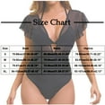 thumbnail image 2 of Traje de baño de 2 piezas para mujer, trajes de baño para mujer, traje de baño de una pieza para mujer, bikini de cintura alta para la playa, traje de baño + sujetador para mujer, 2 of 8