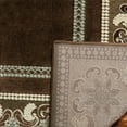 thumbnail image 4 of SAFAVIEH Martha Stewart Taj Mahal Floral Bordered Area Rug, Light Brown, 4' x 5'7", 4 of 5