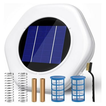 Solar Pool Cleaner - Floating Pool Purifier for Up to 35,000 Gallons - with Copper Ionization - for Inground, Above Ground & Saltwater Pools