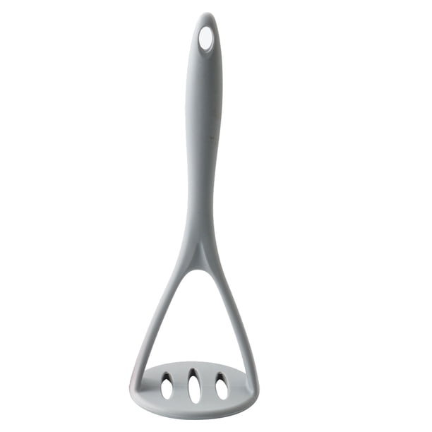 Trituradora de patatas de silicona Trituradora de frutas creativa Trituradora de alimentos Trituradora de verduras Gadget de cocina (gris)